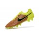 Scarpe Calcio Nike Tiempo Legend V FG - Uomo Canvas Nero Volt