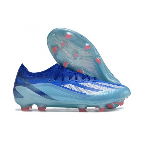 Adidas X Crazyfast Messi.1 FG Royal Acceso Bianco Rosso Solare