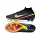 Nike Zoom Mercurial Superfly IX Elite FG MR Nero Metallico