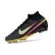 Nike Zoom Mercurial Superfly IX Elite FG MR Nero Metallico