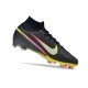 Nike Zoom Mercurial Superfly IX Elite FG MR Nero Metallico