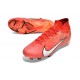 Nike Zoom Mercurial Superfly IX Elite FG MDS Rosso Bianco