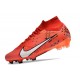 Nike Zoom Mercurial Superfly IX Elite FG MDS Rosso Bianco