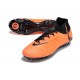 Scarpe da Calcio Nike Phantom Luna Elite FG Arancione Nero