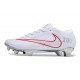 Scarpe Nike Zoom Mercurial Vapor XV Elite FG Bianco Rosso