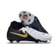 Nike Phantom Luna ii Elite FG Bianco Nero Oro Metallizzato