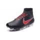 2016 SCARPE CALCIO NIKE Magista Obra FG Rosso Nero Bianco