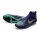 Scarpe calcio Nike Magista Obra FG - Uomo - Verde Viola Nero Bianco