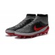 Nuove Nike Magista Obra Fg, Scarpe da calcio uomo Grigio Nero Rosso
