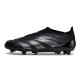 adidas Predator 24 Elite Laceless FG Nero Core