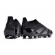 adidas Predator 24 Elite Laceless FG Nero Core