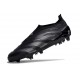 adidas Predator 24 Elite Laceless FG Nero Core