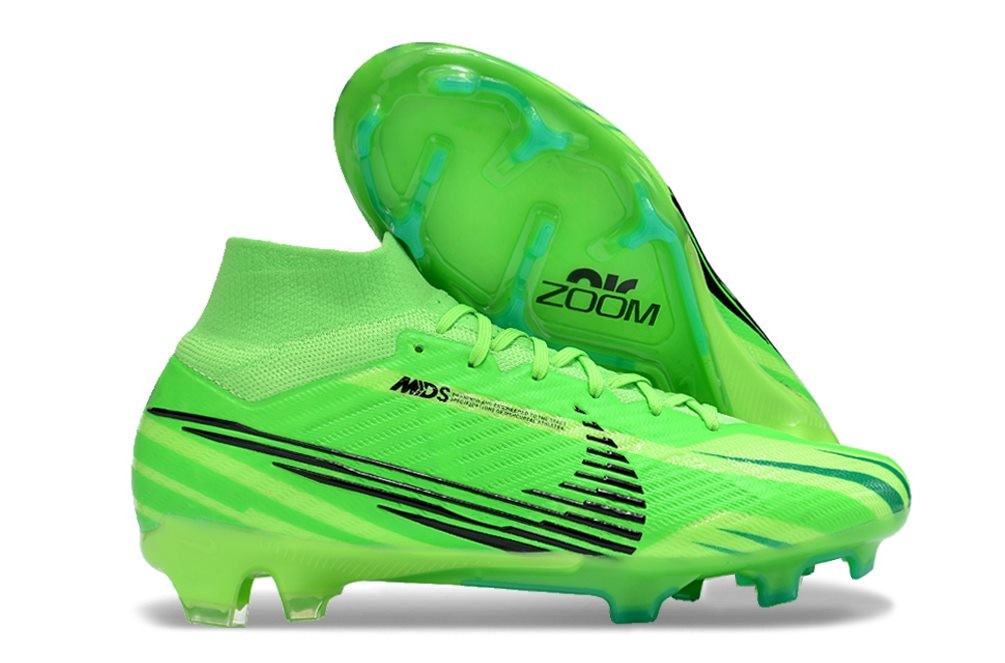Nike Air Zoom Mercurial Superfly 9 Elite FG MDS Verde Strike Nero Verde Stadium