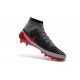 Nuove Nike Magista Obra Fg, Scarpe da calcio uomo Grigio Nero Rosso