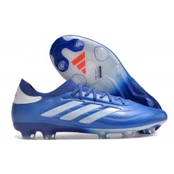 adidas Nuovo Scarpa Copa 20.1 FG Blu Team Royal Argento Metallico