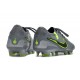 Nike Tiempo Legend X Elite FG Scarpe Calcio Grigio Nero Verde