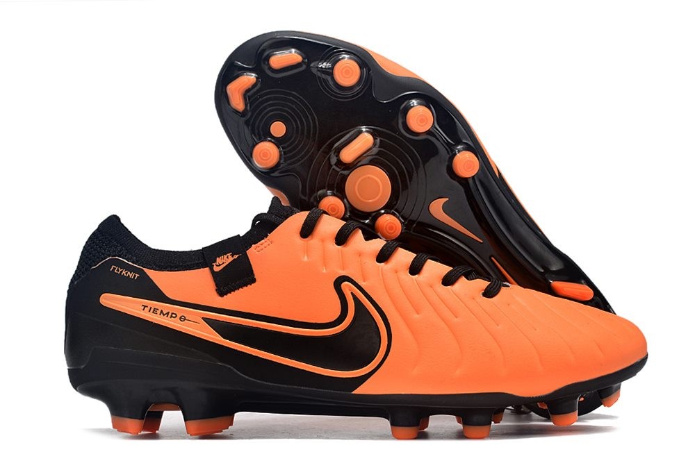 Nike Tiempo Legend X Elite FG Scarpe Calcio Arancione Nero