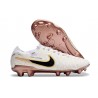 Nike Tiempo Legend X Elite FG Scarpe Calcio Bianco Oro Nero