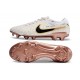 Nike Tiempo Legend X Elite FG Scarpe Calcio Bianco Oro Nero