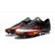 2015 Scarpa da calcio per terreni duri Nike Mercurial Vapor X - Uomo Nero Bianco Rosso
