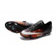 2015 Scarpa da calcio per terreni duri Nike Mercurial Vapor X - Uomo Nero Bianco Rosso