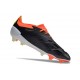 Scarpa adidas Predator 24 Elite FG Nero Core Bianco Rosso Solare