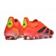 Scarpa adidas Predator 24 Elite FG Rosso Negro Giallo