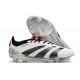 Scarpa adidas Predator 24 Elite FG Bianco Nero Rosso