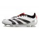 Scarpa adidas Predator 24 Elite FG Bianco Nero Rosso