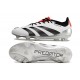 Scarpa adidas Predator 24 Elite FG Bianco Nero Rosso