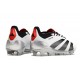 Scarpa adidas Predator 24 Elite FG Bianco Nero Rosso