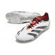 Scarpa adidas Predator 24 Elite FG Bianco Nero Rosso