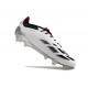 Scarpa adidas Predator 24 Elite FG Bianco Nero Rosso