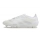 Scarpa adidas Predator 24 Elite FG Bianco Argento Met