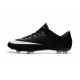 Nike Mercurial Vapor FG Scarpa da calcio per terreni duri - Uomo Nero Bianco