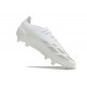 Scarpa adidas Predator 24 Elite FG Bianco Argento Met