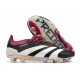 Scarpa adidas Predator 24 Elite FG Nero Bianco Viola