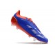 Scarpa adidas Predator 24 Elite FG Blu Bianco Rosso