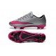 Nike Mercurial Vapor FG Scarpa da calcio per terreni duri - Uomo Grigio Lupo Rosa Hyper Nero