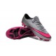 Nike Mercurial Vapor FG Scarpa da calcio per terreni duri - Uomo Grigio Lupo Rosa Hyper Nero