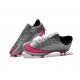Nike Mercurial Vapor FG Scarpa da calcio per terreni duri - Uomo Grigio Lupo Rosa Hyper Nero