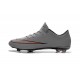 2015 Scarpa da calcio per terreni duri Nike Mercurial Vapor X - Uomo Argento Metallico Bianco Turchese Hyper Nero