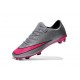 Nike Mercurial Vapor FG Scarpa da calcio per terreni duri - Uomo Grigio Lupo Rosa Hyper Nero