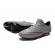 2015 Scarpa da calcio per terreni duri Nike Mercurial Vapor X - Uomo Argento Metallico Bianco Turchese Hyper Nero