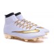 Scarpa da calcio per terreni duri Nike Mercurial Superfly - Oro Nero Bianco