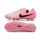 Nike Tiempo Legend X Elite FG Scarpe Calcio Schiuma Rosa Nero