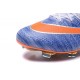 Nuove Scarpe calcio Nike Mercurial Superfly FG - Blu Arancione Bianco