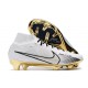 Nike Mercurial Superfly 6 Elite FG Scarpe 2019 Bianco Oro