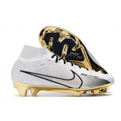 Nike Mercurial Superfly 6 Elite FG Scarpe 2019 Bianco Oro
