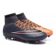 2016 Scarpa da calcio per terreni duri Nike Mercurial Superfly - Uomo Nero Arancione Bianco